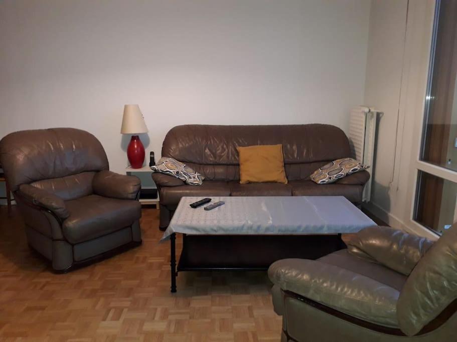 Appartement T4/5 Avec Vue Sur Les Alpes A 5 Minutes De Lyon à La Mulatiere Extérieur photo