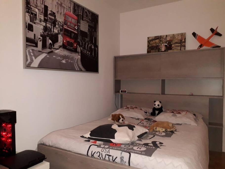 Appartement T4/5 Avec Vue Sur Les Alpes A 5 Minutes De Lyon à La Mulatiere Extérieur photo